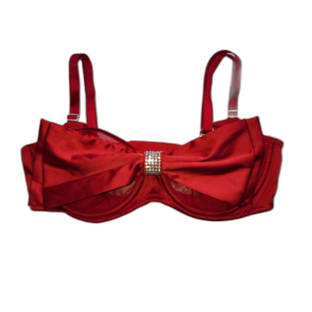 Victoria's Secret Dream Angels Red Bling Push-up without Padding NWT - Picture 4 of 7
